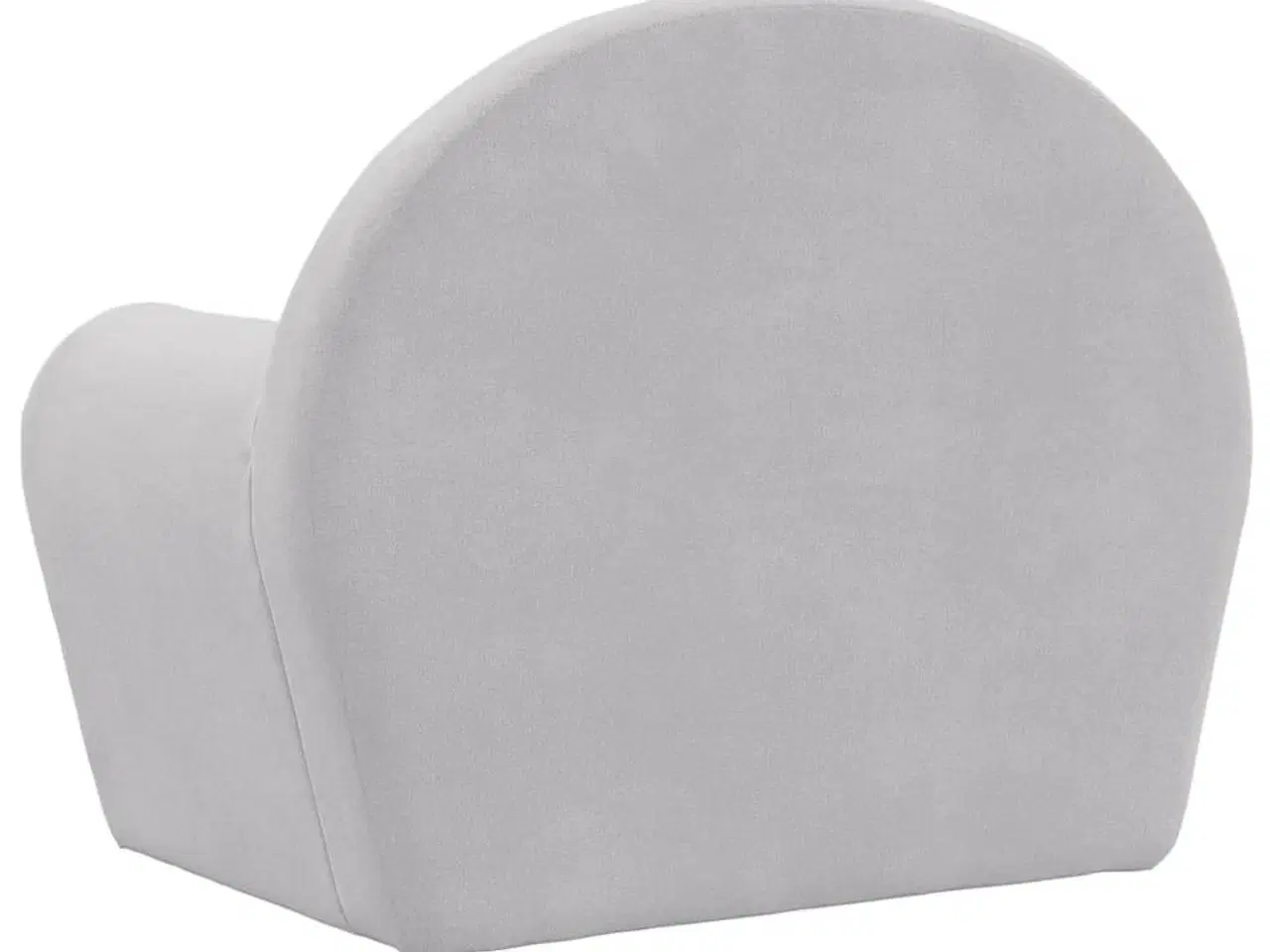 Billede 6 - Sovesofa til børn blødt plys lysegrå