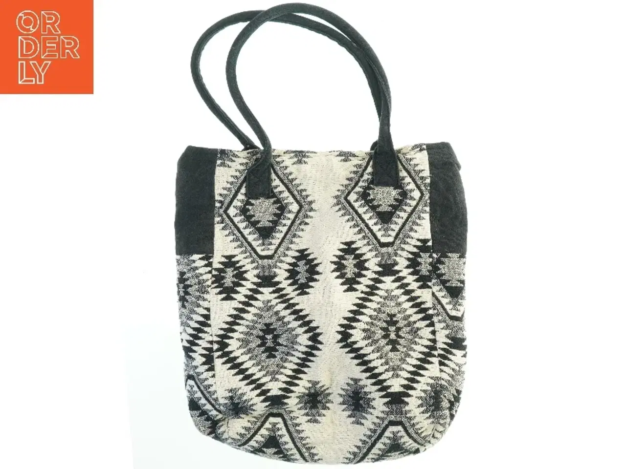 Billede 5 - Mønstret skuldertaske fra Gina Tricot (str. 43x39 cm)