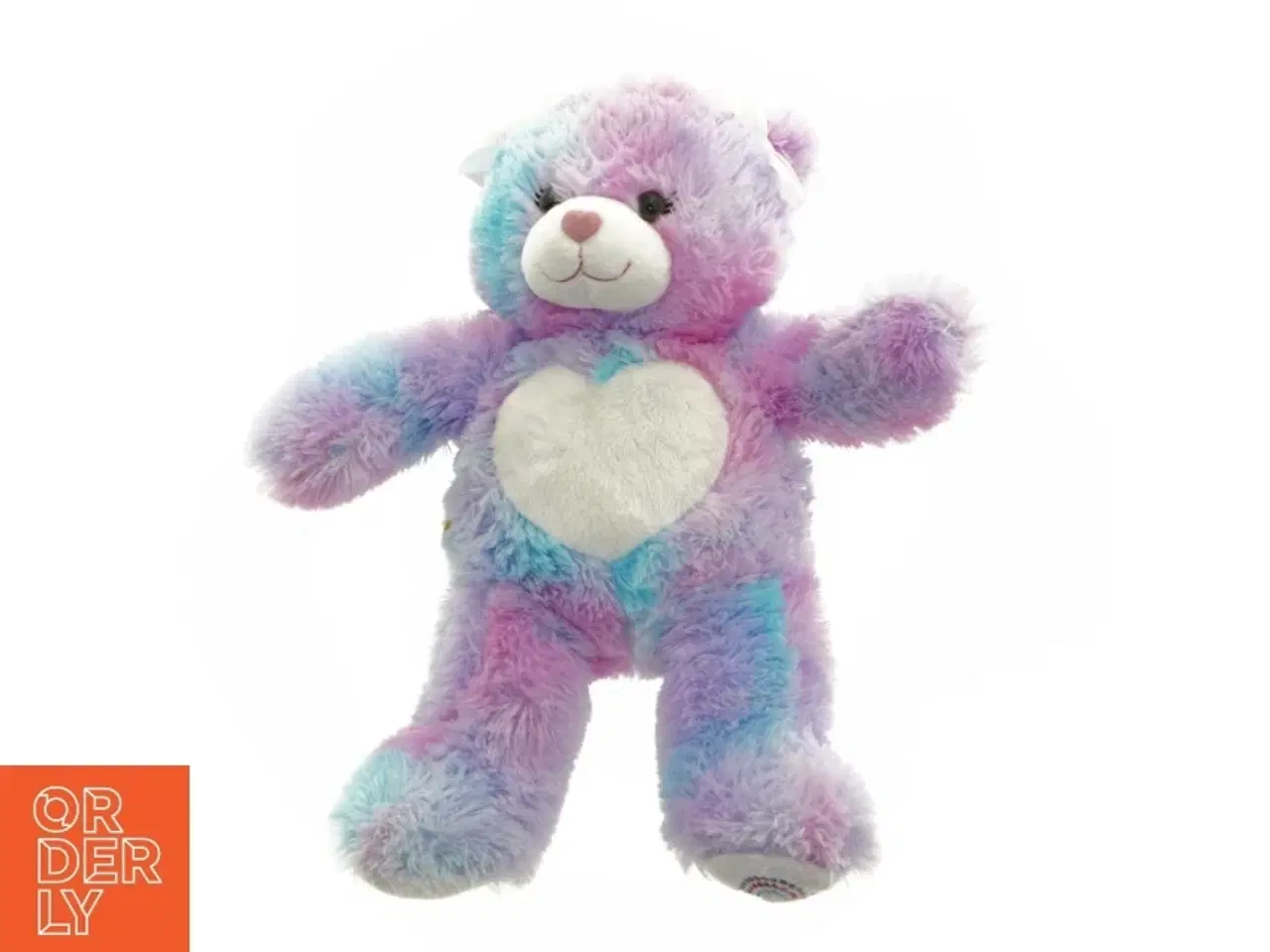 Billede 1 - Multifarvet blødt tøjdyr fra Build a Bear (str. 40 x 34 cm)