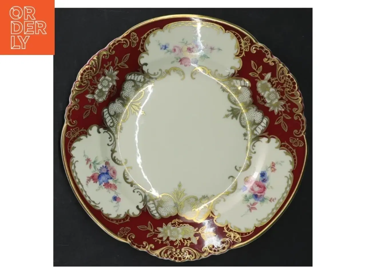 Billede 3 - Dekorative tallerkener, 4 stk. (str. Ø. 17 cm. 4 stykker)