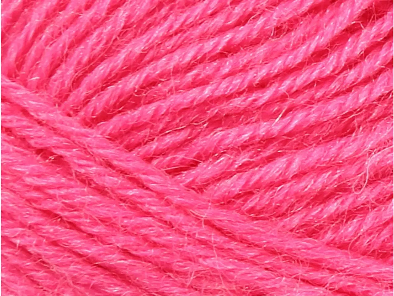 Billede 1 - Pink Strømpegarn 200m - 75% Uld, 25% Nylon