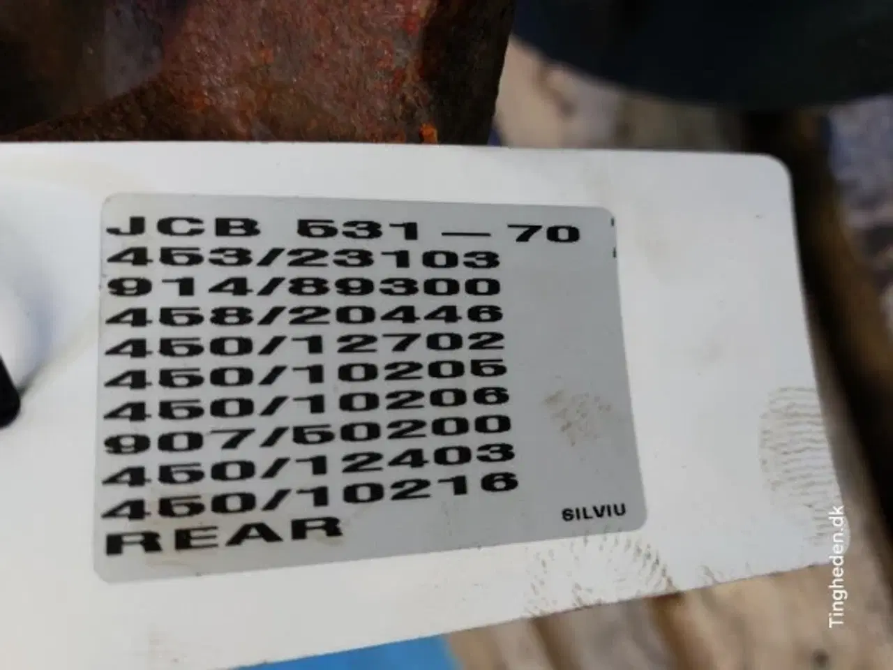 Billede 2 - JCB 531-70 Hjulnav R. 450/10205