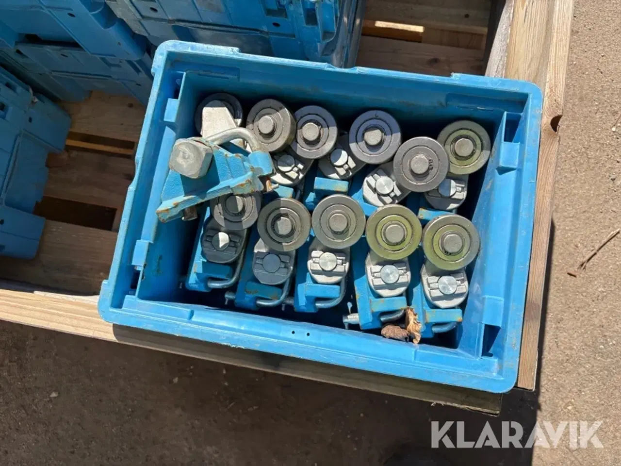 Billede 9 - Skinnerulle 110styk Pandrol