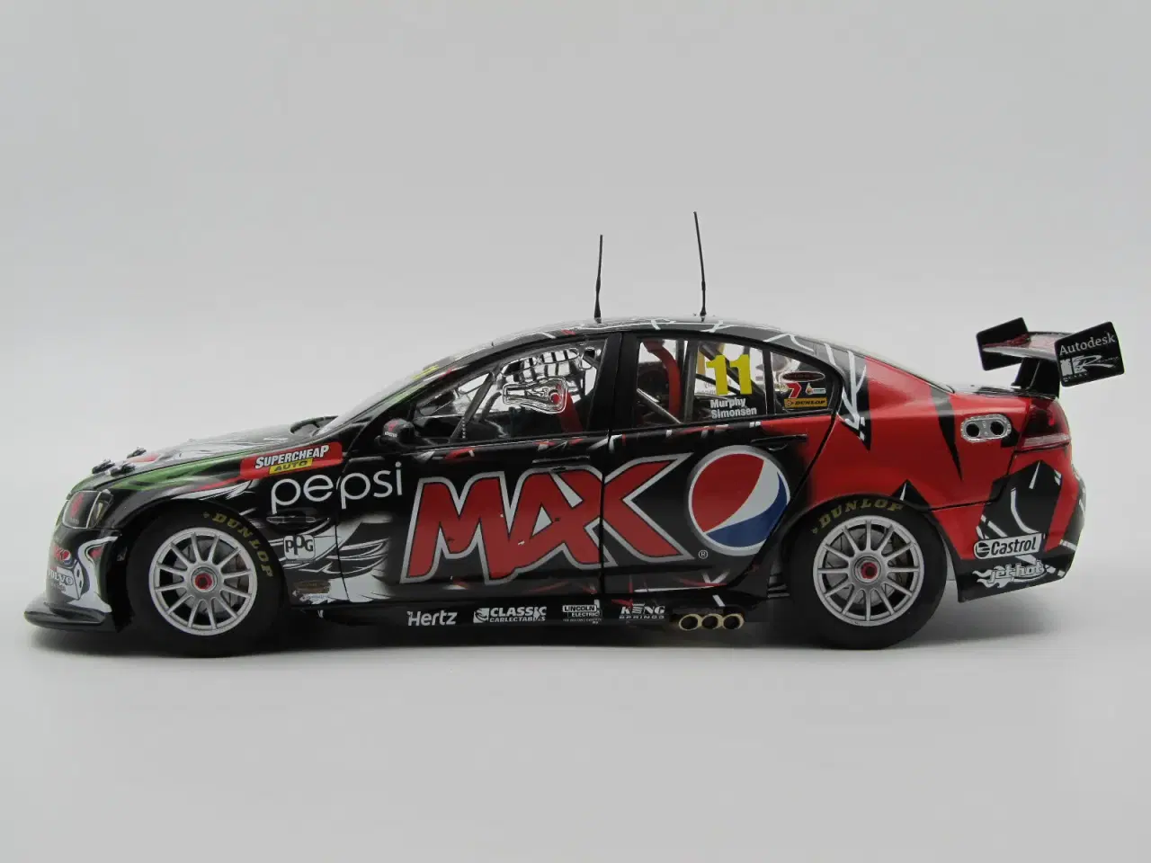 Billede 4 - Allan Simonsen's 2011 Holden Commodore V8 - 1:18  