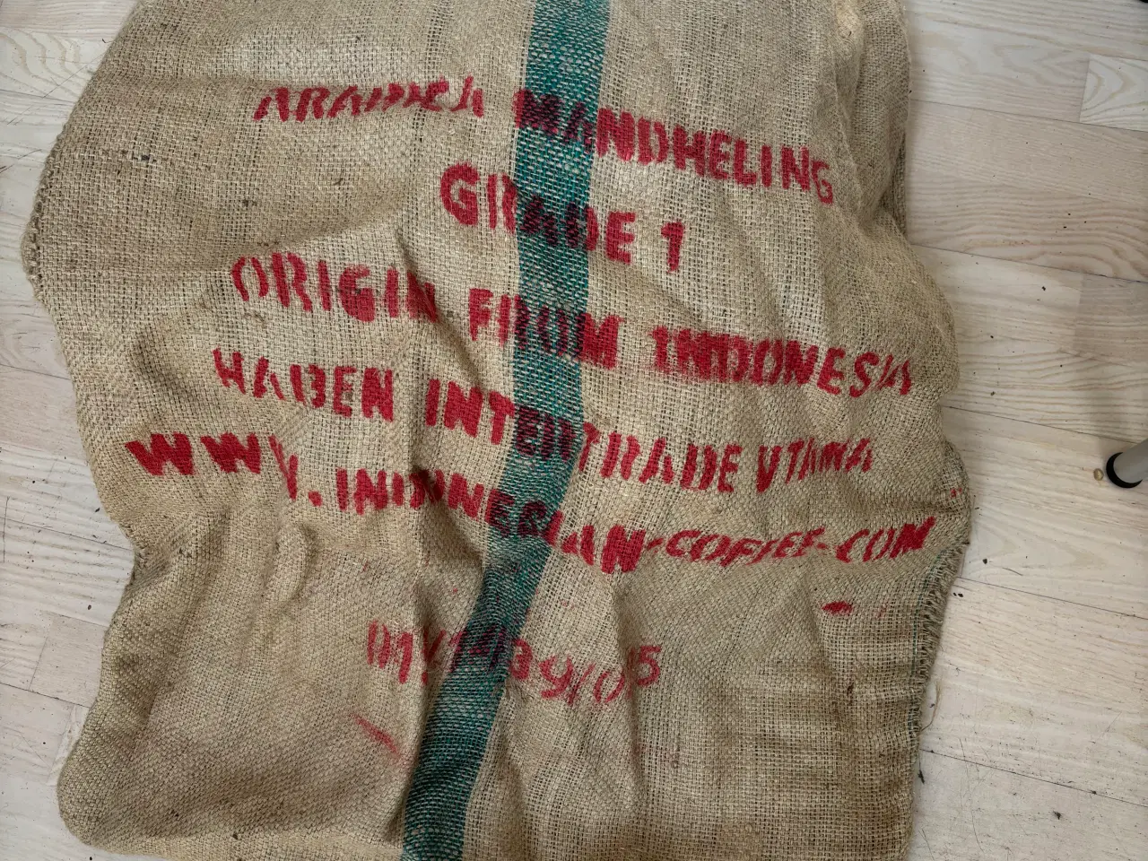 Billede 1 - 60 kg stof kaffesække