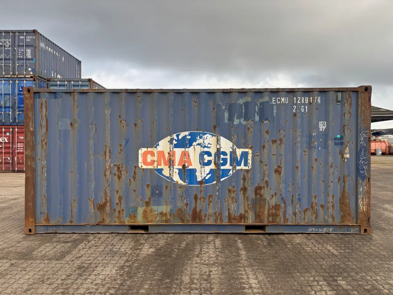 Billede 5 - 20 fods Container - ID: ECMU 128917-4