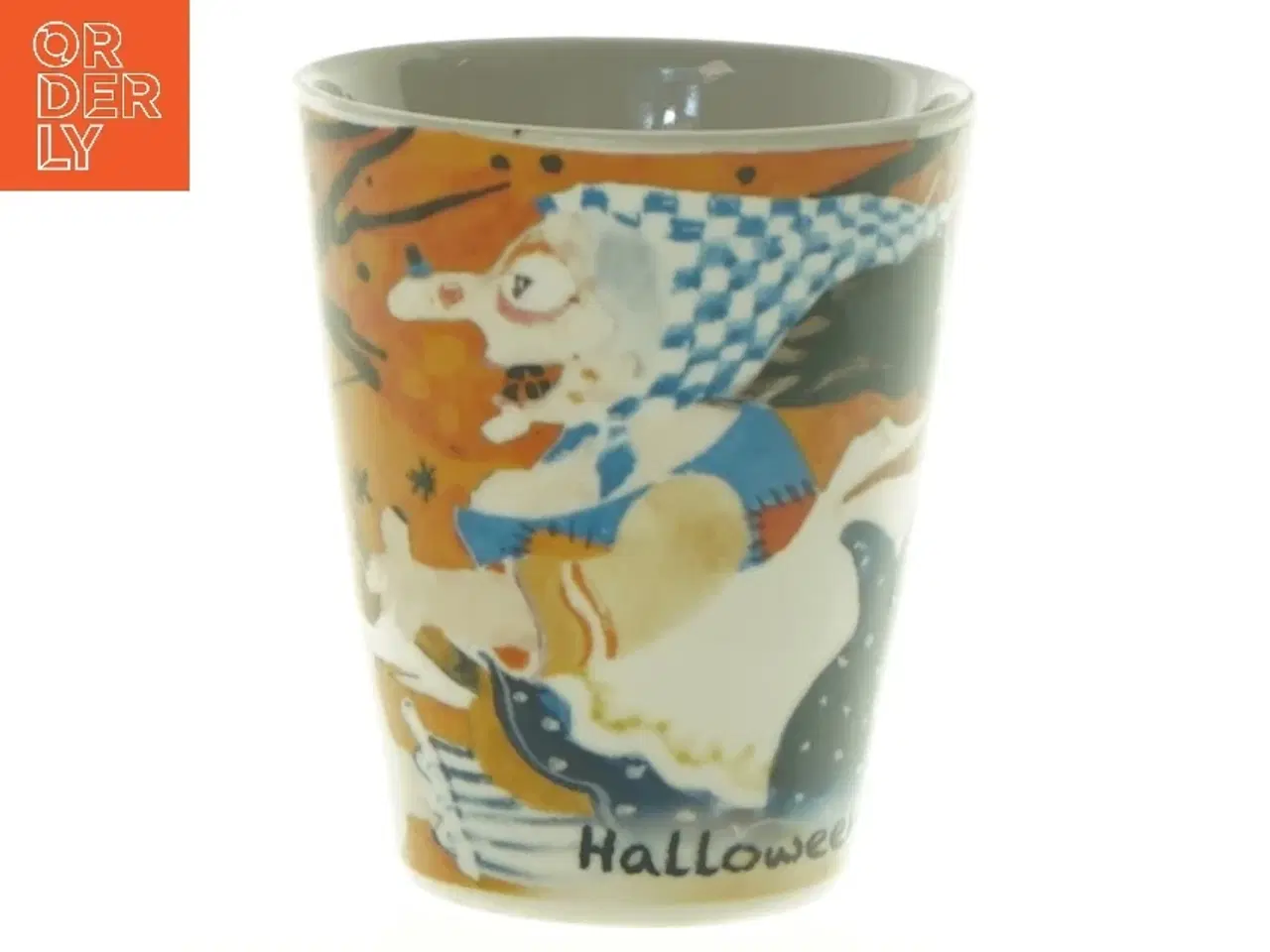 Billede 4 - Keramikkrus med Halloween-motiv (str. 10 x 11,5 cm)