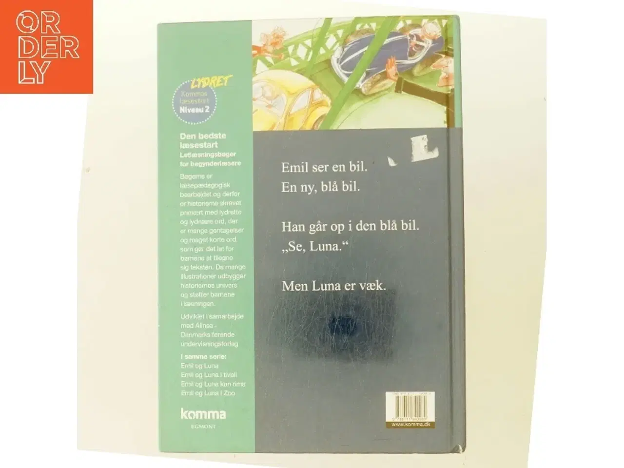 Billede 3 - "Emil og Luna i tivoli" af Jørn Jensen (Bog)