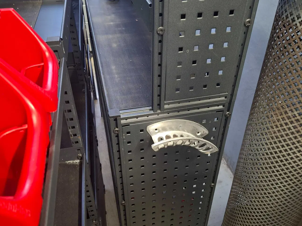 Billede 8 - Modul system reol til vare vogn mål er 236x50x163 