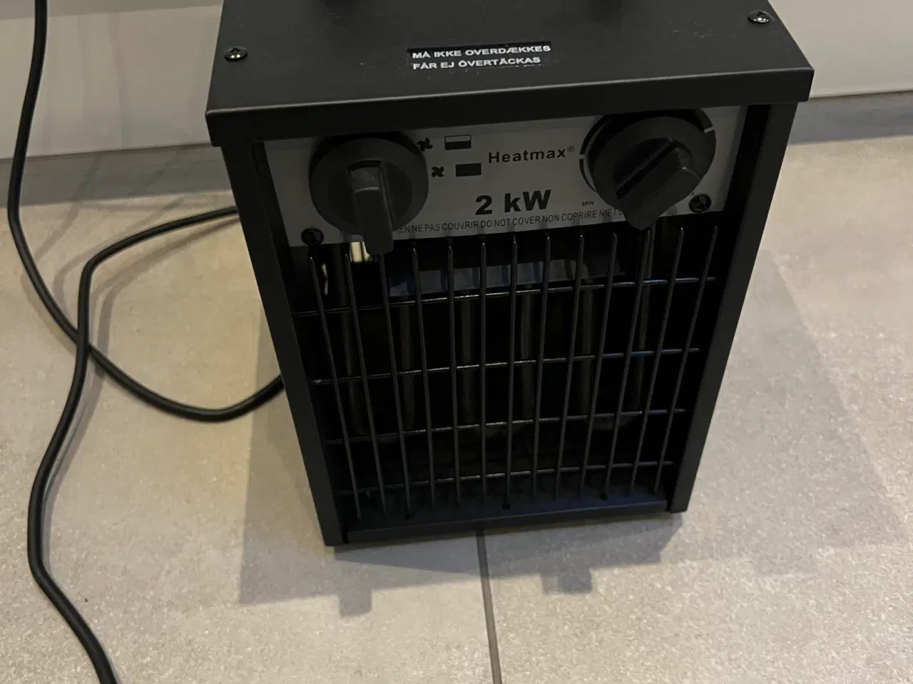 Billede 2 - Heatmax Industrivarmeblæser 2000 W