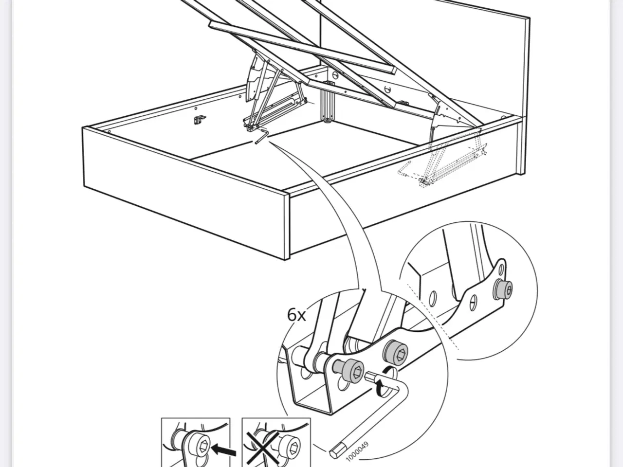 Billede 1 - Ikea MALM seng