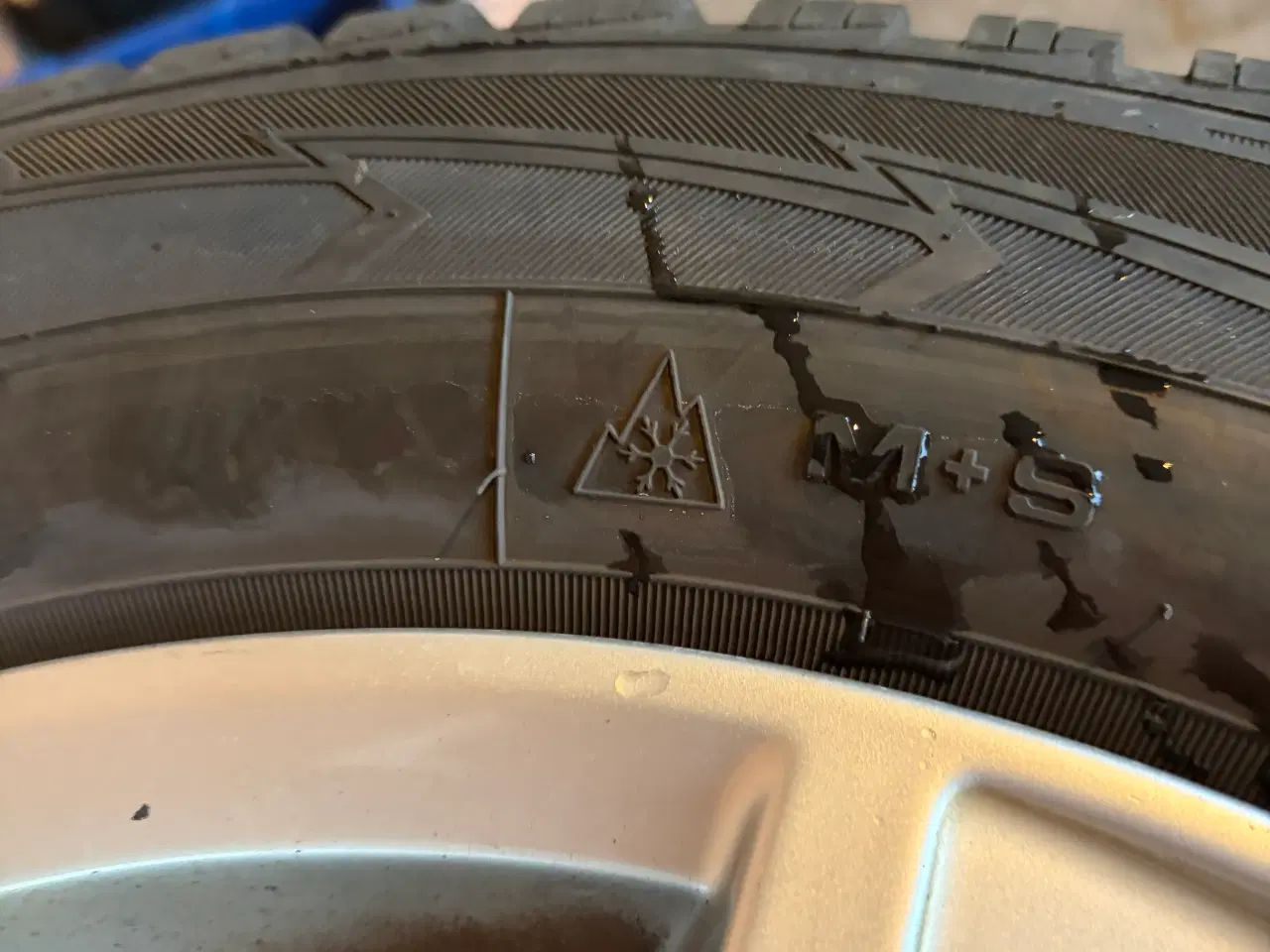 Billede 5 - Vinterdæk på originale Audi alu fælge