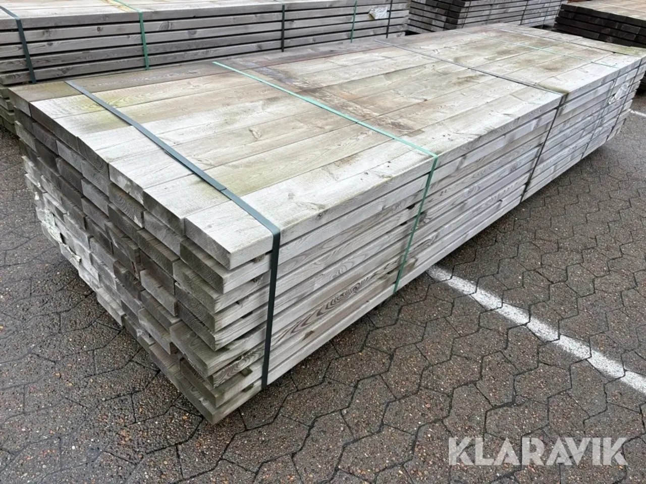 Billede 3 - Trykimprægnerede Reglar - 63 styks