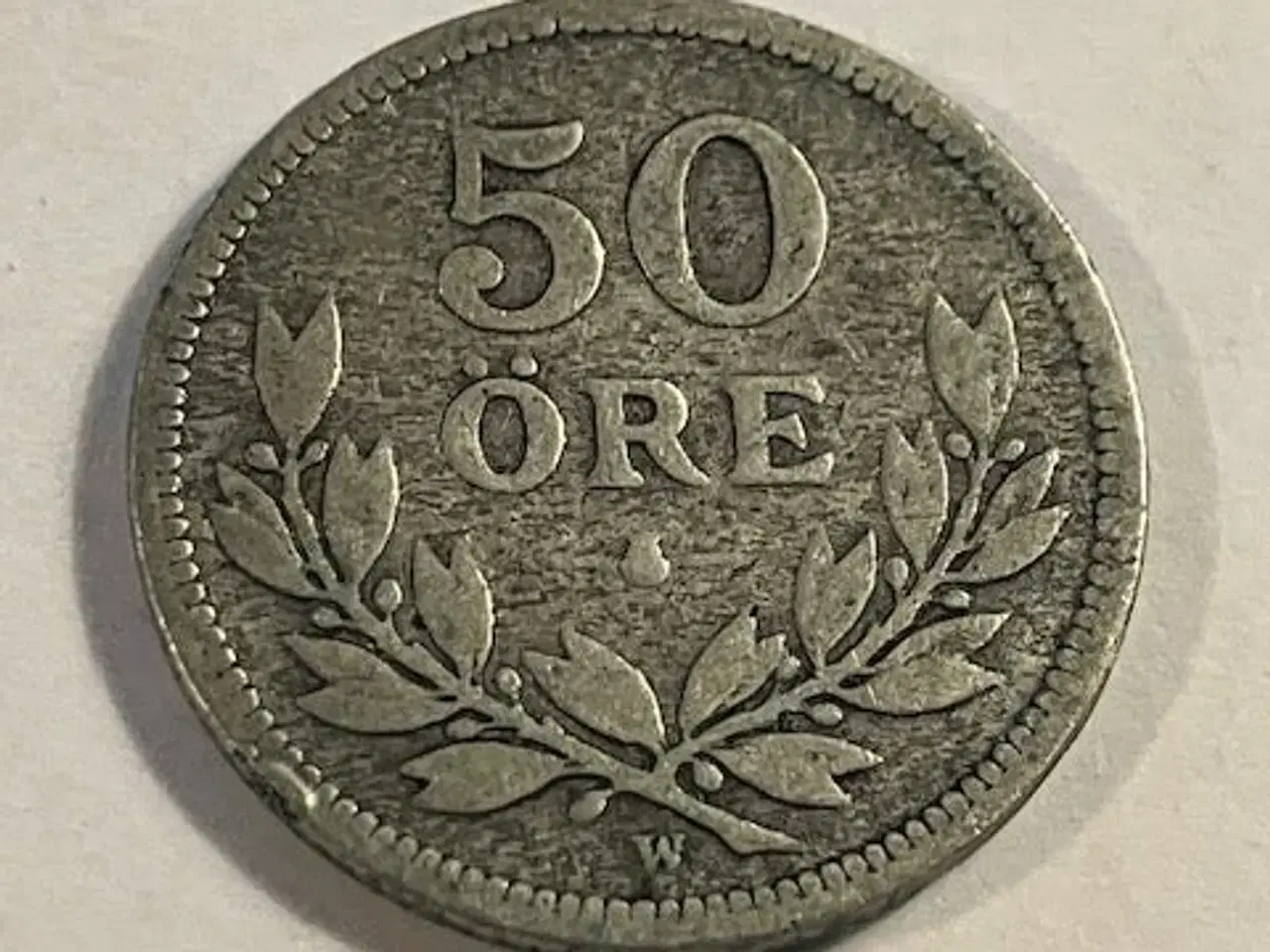 Billede 1 - 50 øre 1911 Sverige