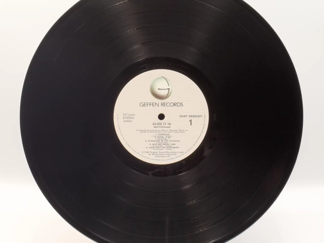 Billede 4 - Whitesnake – Slide It In - JAPAN 1984 (EX/EX)