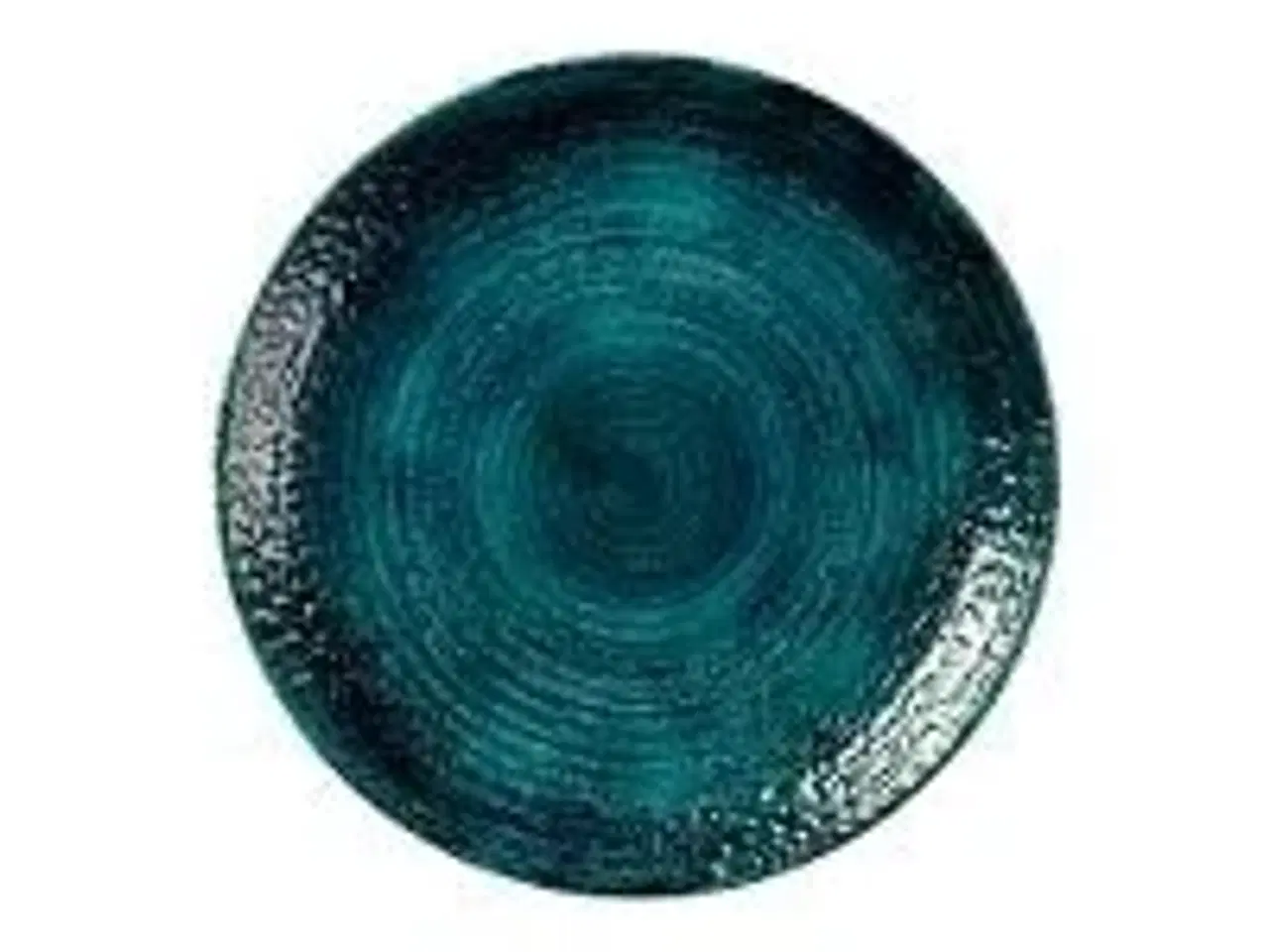 Billede 1 - 12 stk. Tallerken coupe marine grøn 260 mm Homespun Chroma Churchill