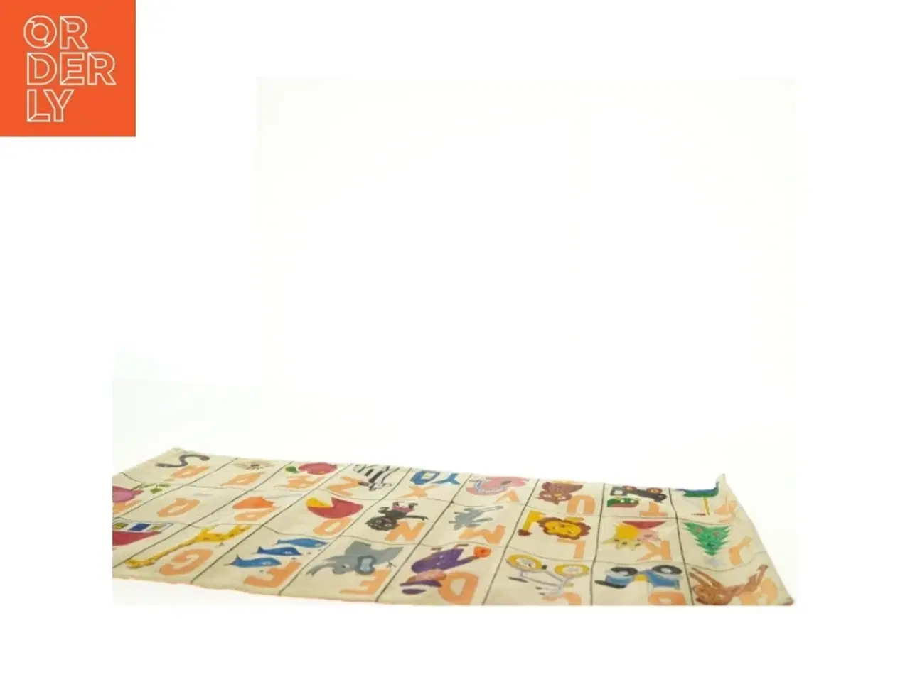 Billede 4 - Børnetæppe med ABC-motiv (str. 64 x 34 cm)