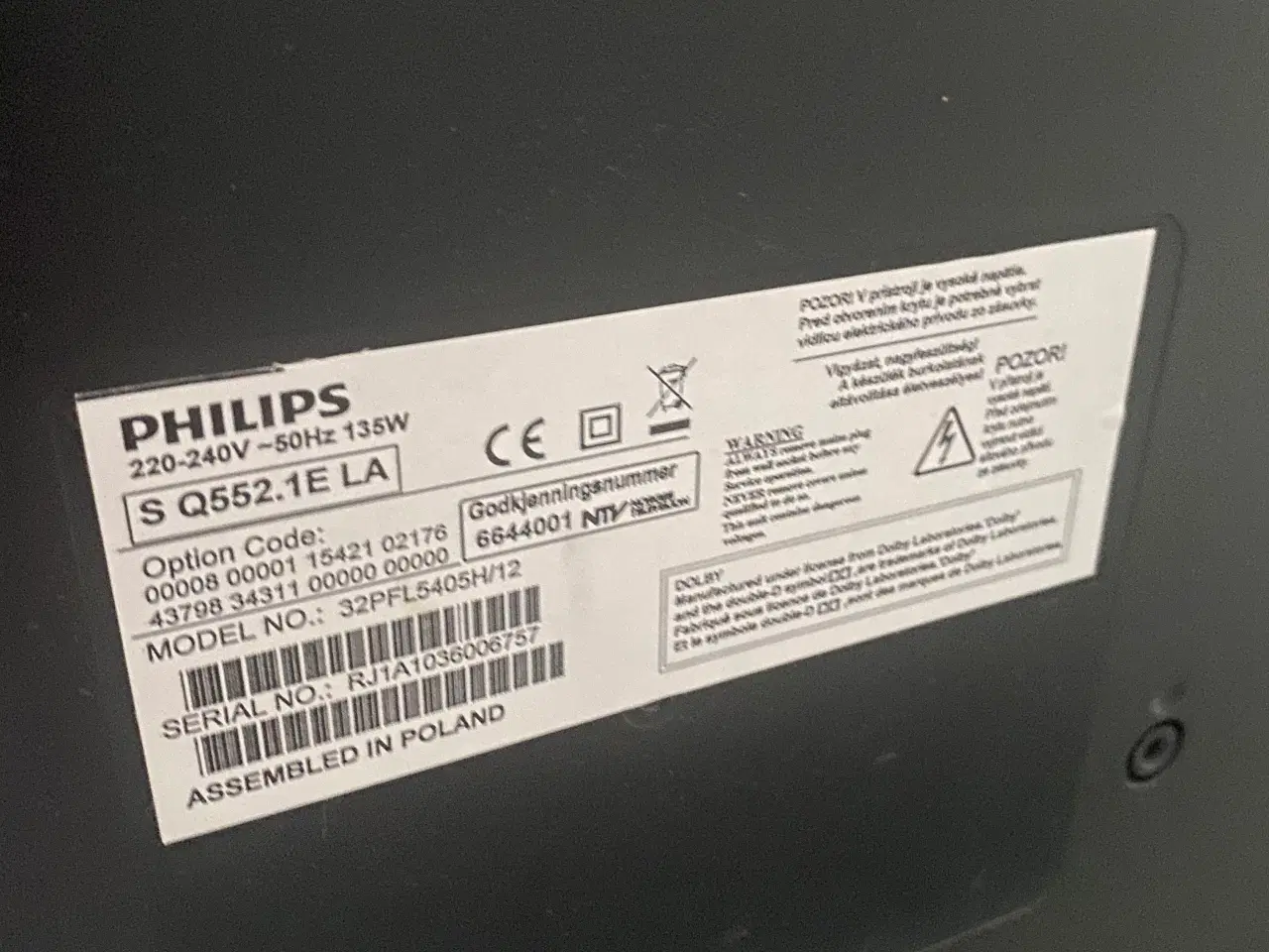 Billede 2 - Phillips fjernsyn