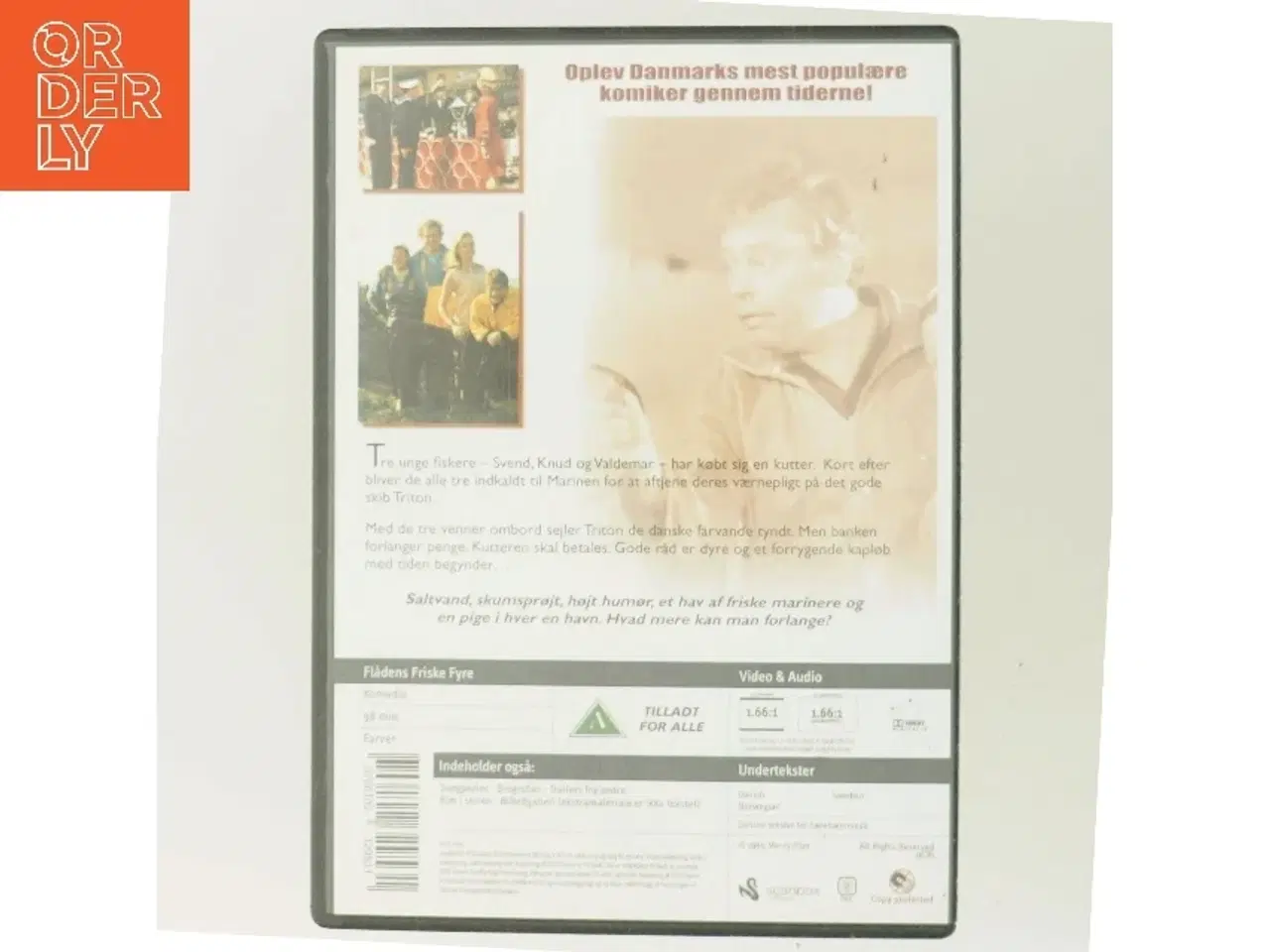 Billede 3 - DVD 'Flådens friske fyre' fra Scanbox med Dirch Passer (DVD)
