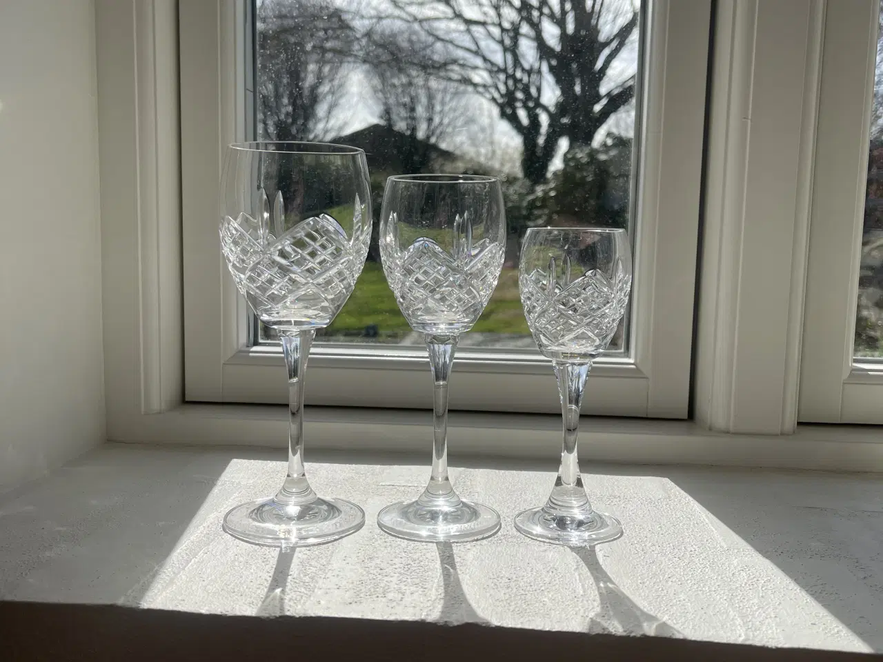 Billede 1 - Krystalglas, meget flotte!