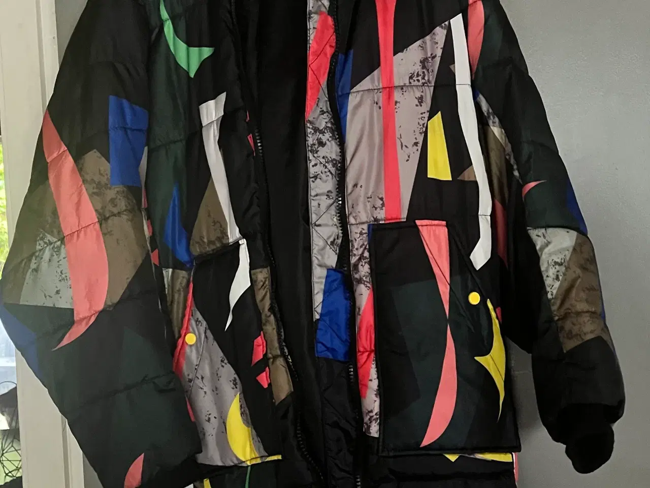 Billede 1 - Farverig vinterjakke str m 