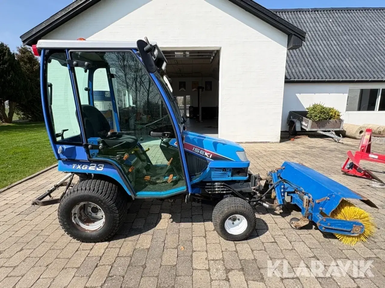 Billede 6 - Kompakt traktor Iseki TXG23 med 5 redskaber