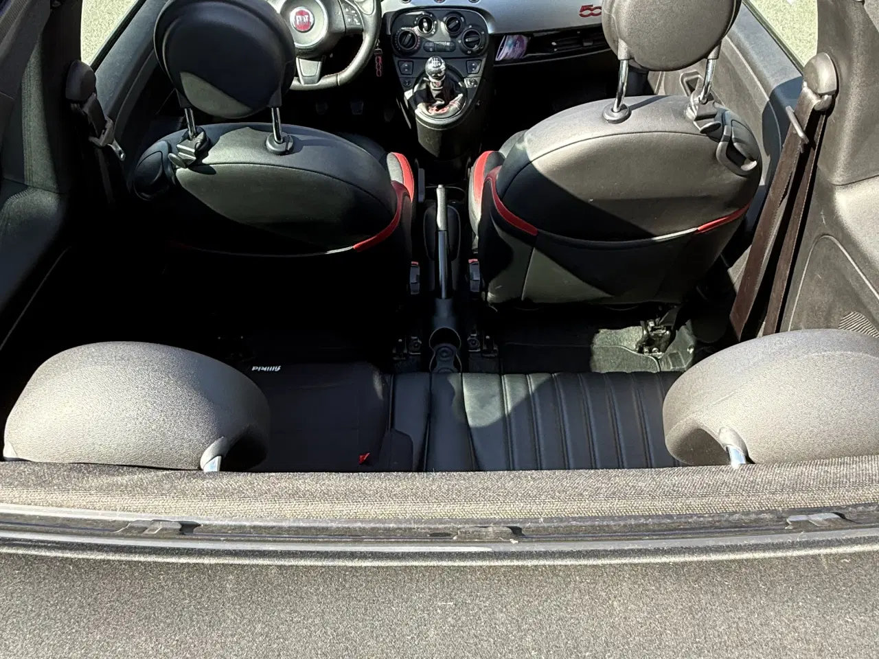 Billede 8 - Super lækker Fiat 500 Cabriolet 