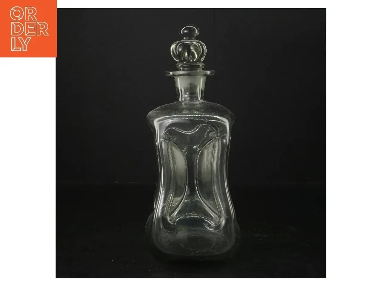 Billede 1 - Glas karaffel med prop (str. 25 cm)