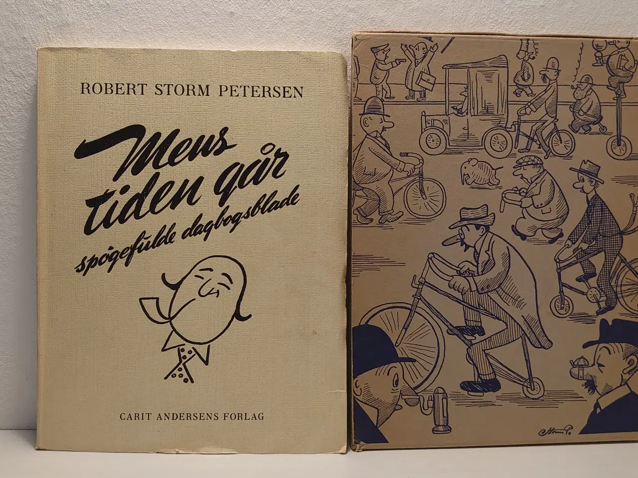 Billede 1 - Storm P:Mens tiden går,spøgefulde dagbogsblade.