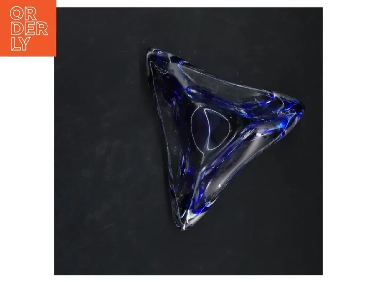 Billede 3 - Moreno Blå glasskål (str. 5x18 cm)