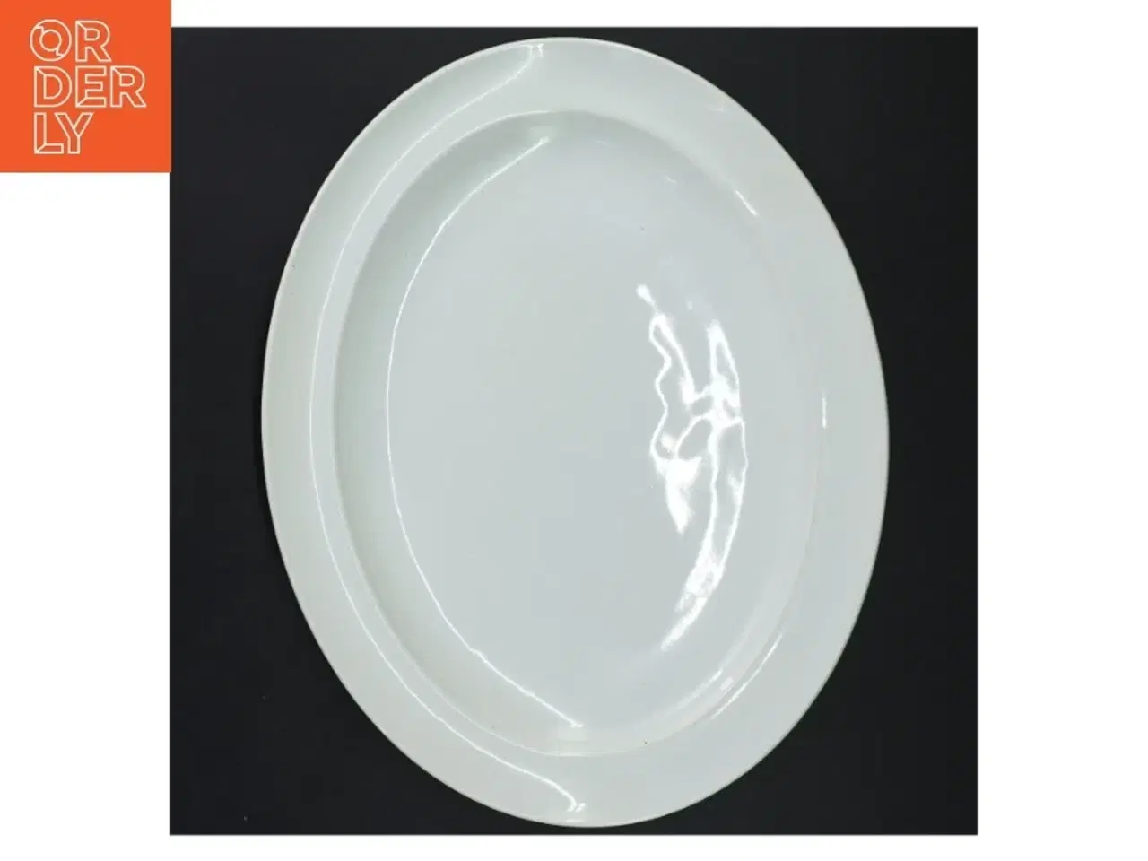 Billede 2 - Porcelænsfad fra Royal Copenhagen hvidpot (str. 33x26 cm)