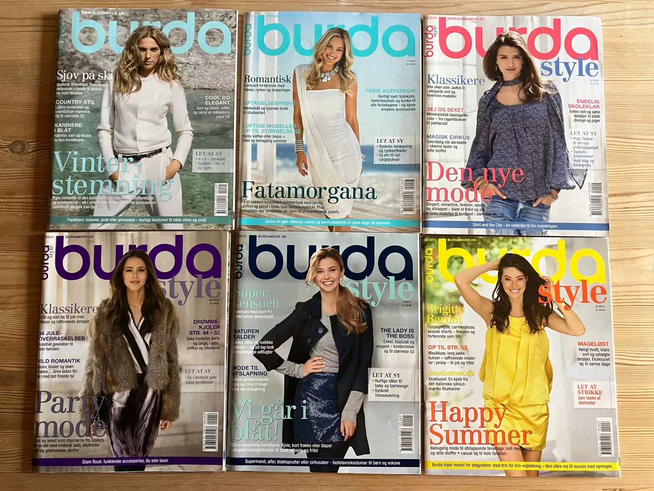 Billede 1 - 56 Burda blade og 3 Nicole blade