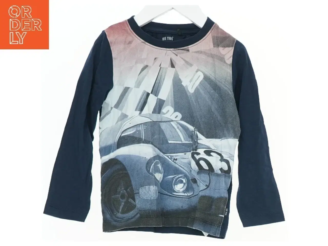 Billede 1 - Langærmet T-shirt med racerbil motiv fra Me Too (str. 98)