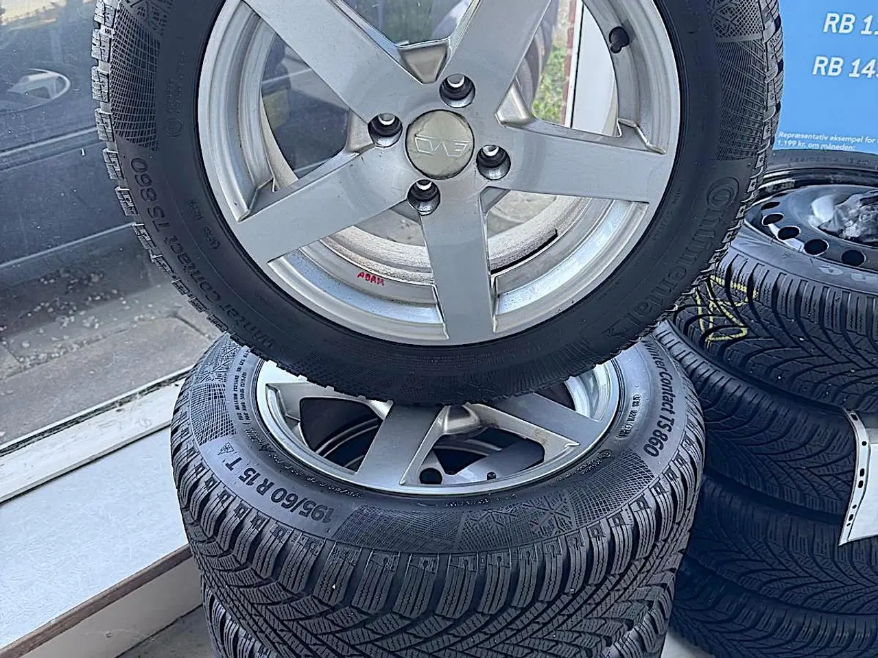 Billede 2 - Vinter Dæk Opel Karl / Adam