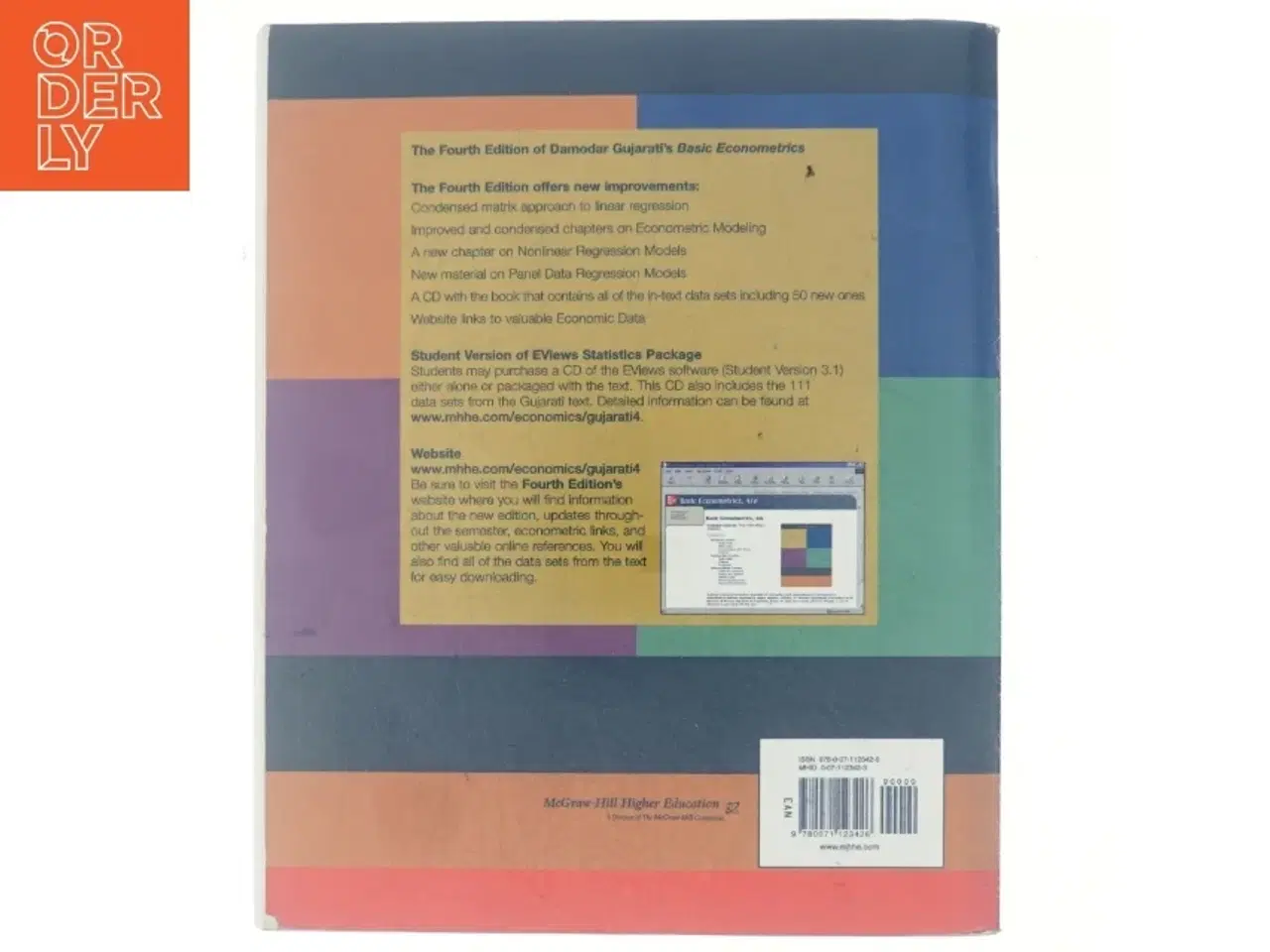 Billede 3 - Basic econometrics af Damodar N. Gujarati (Bog)