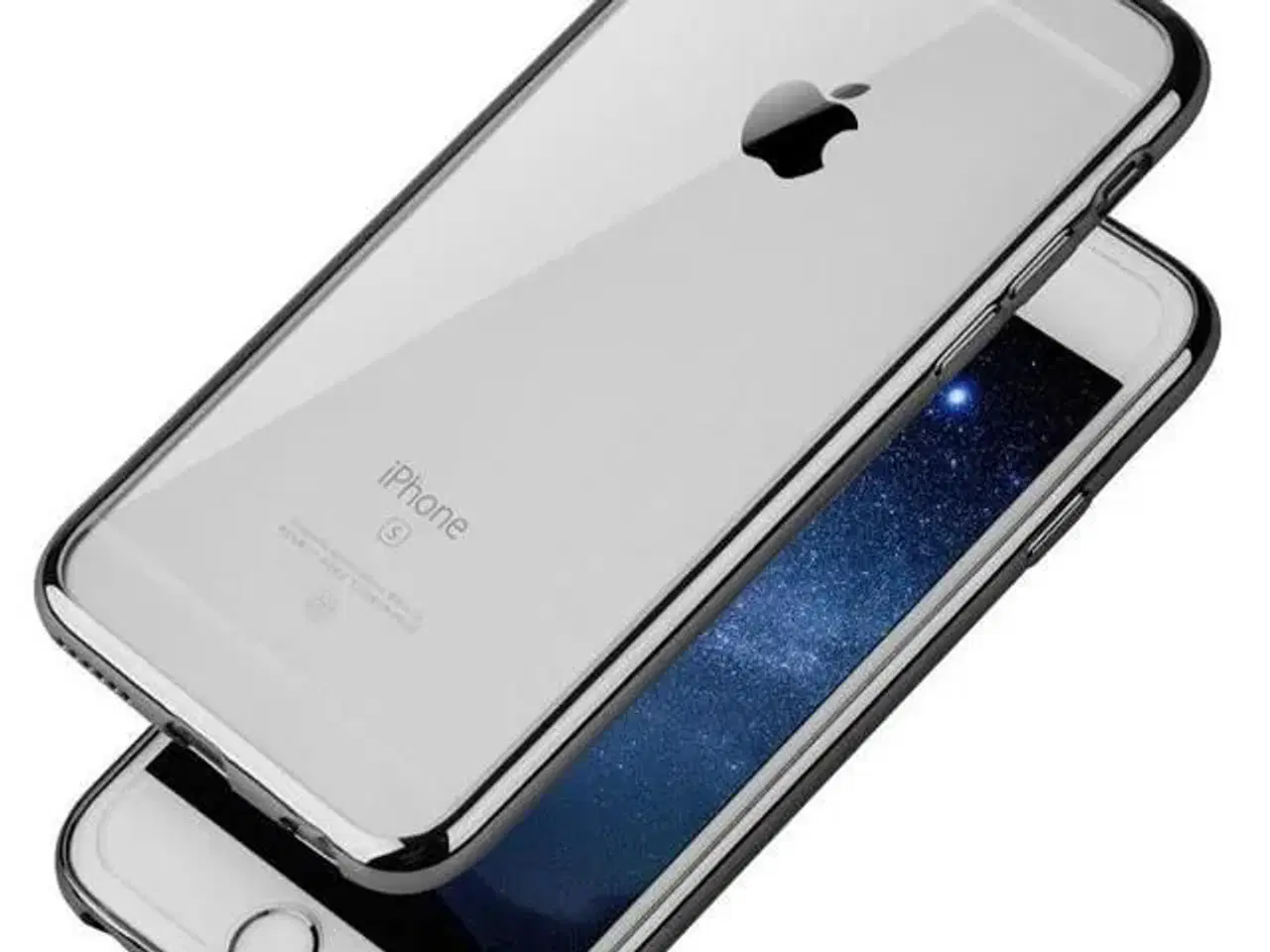 Billede 4 - Space mørkegrå silikone cover til iPhone