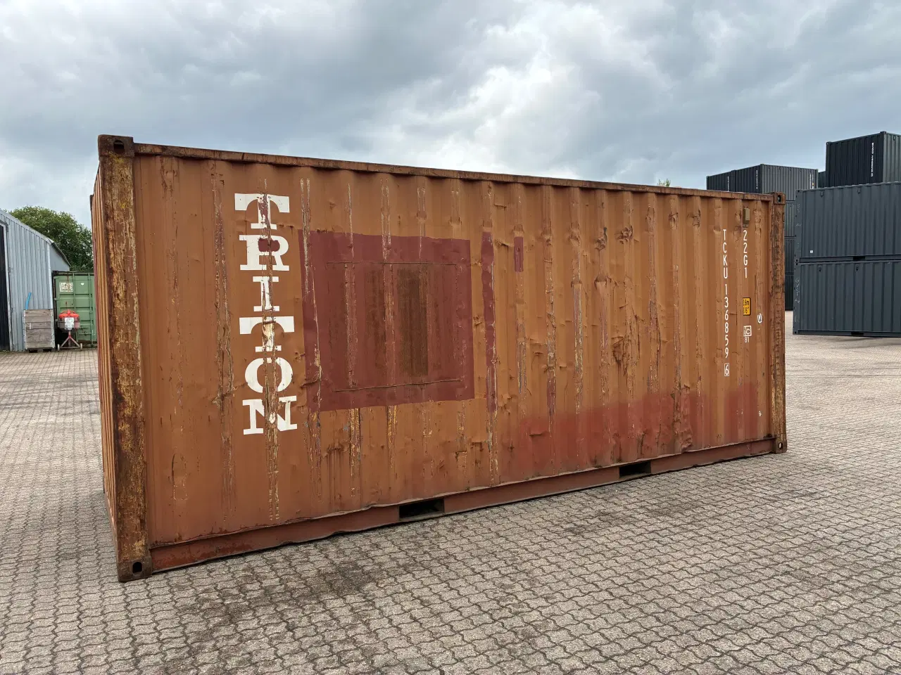 Billede 5 - 20 fods Container- ID: TCKU 136859-6