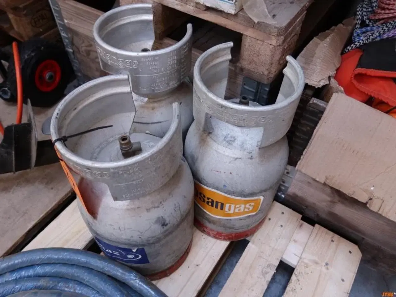 Billede 1 - GASFLASKER, 3 st