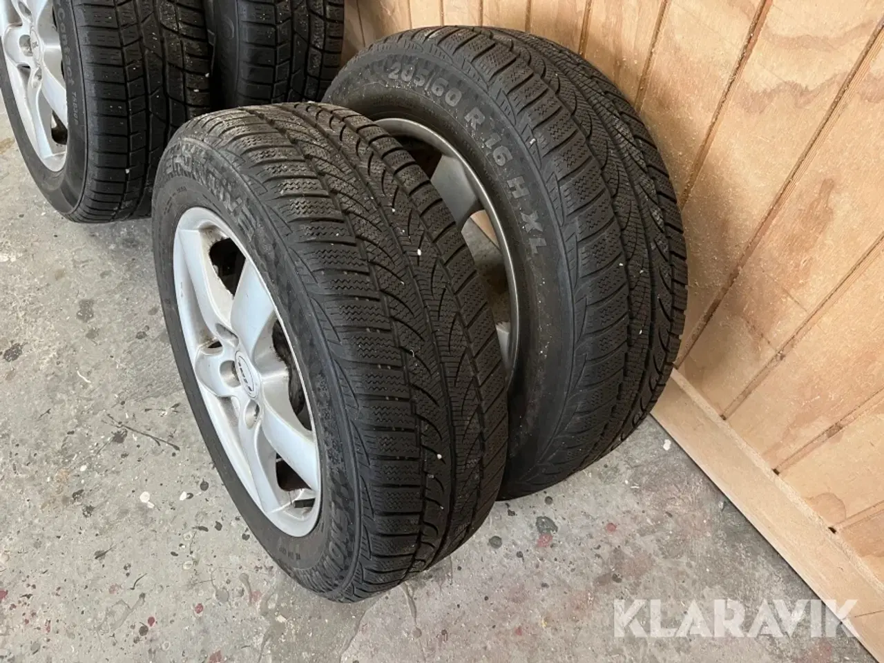 Billede 2 - Alufælge med dæk Rial 4 styk