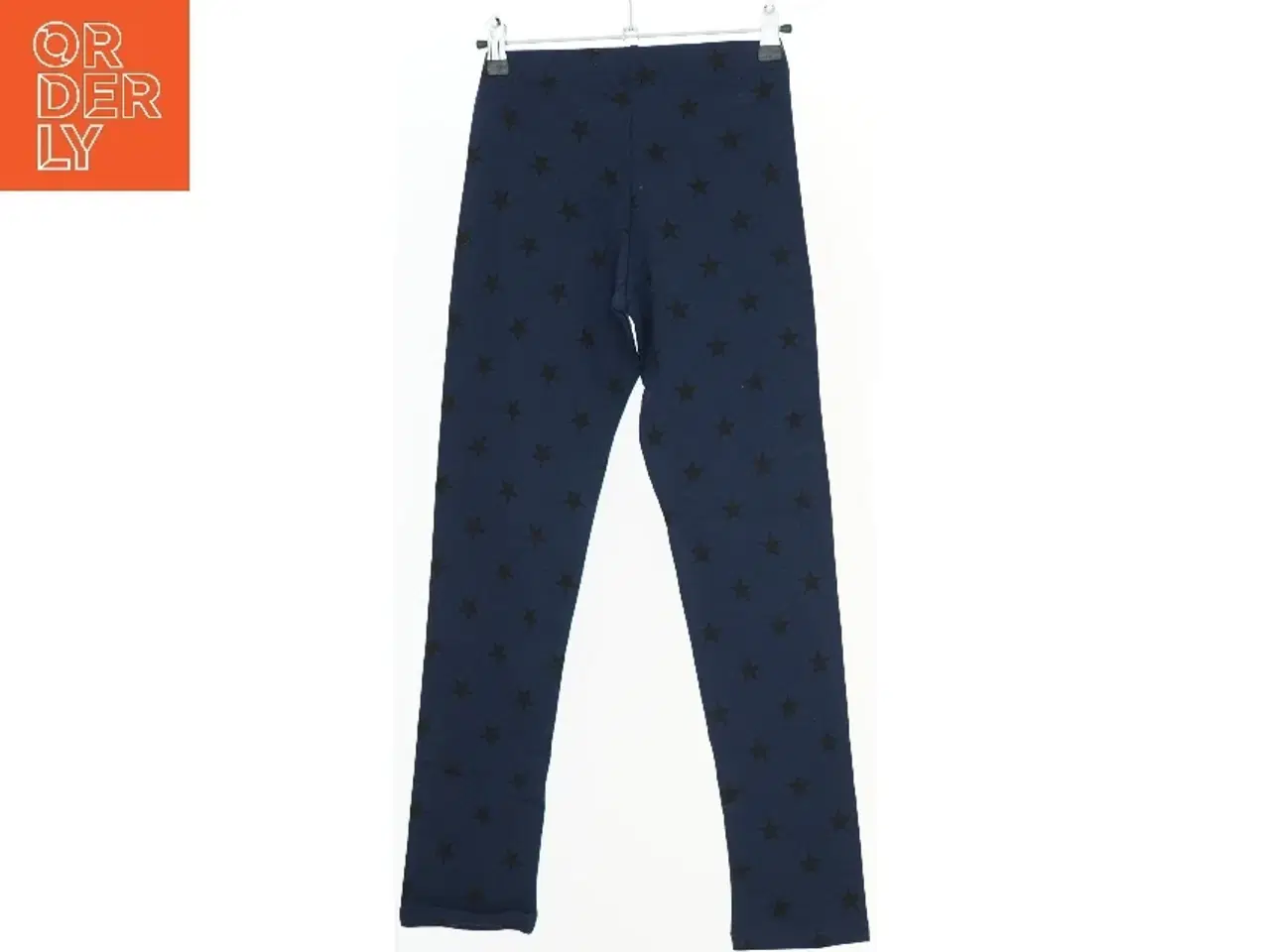 Billede 2 - Mørkeblå leggings med stjernemønster fra H&M (str. 152)