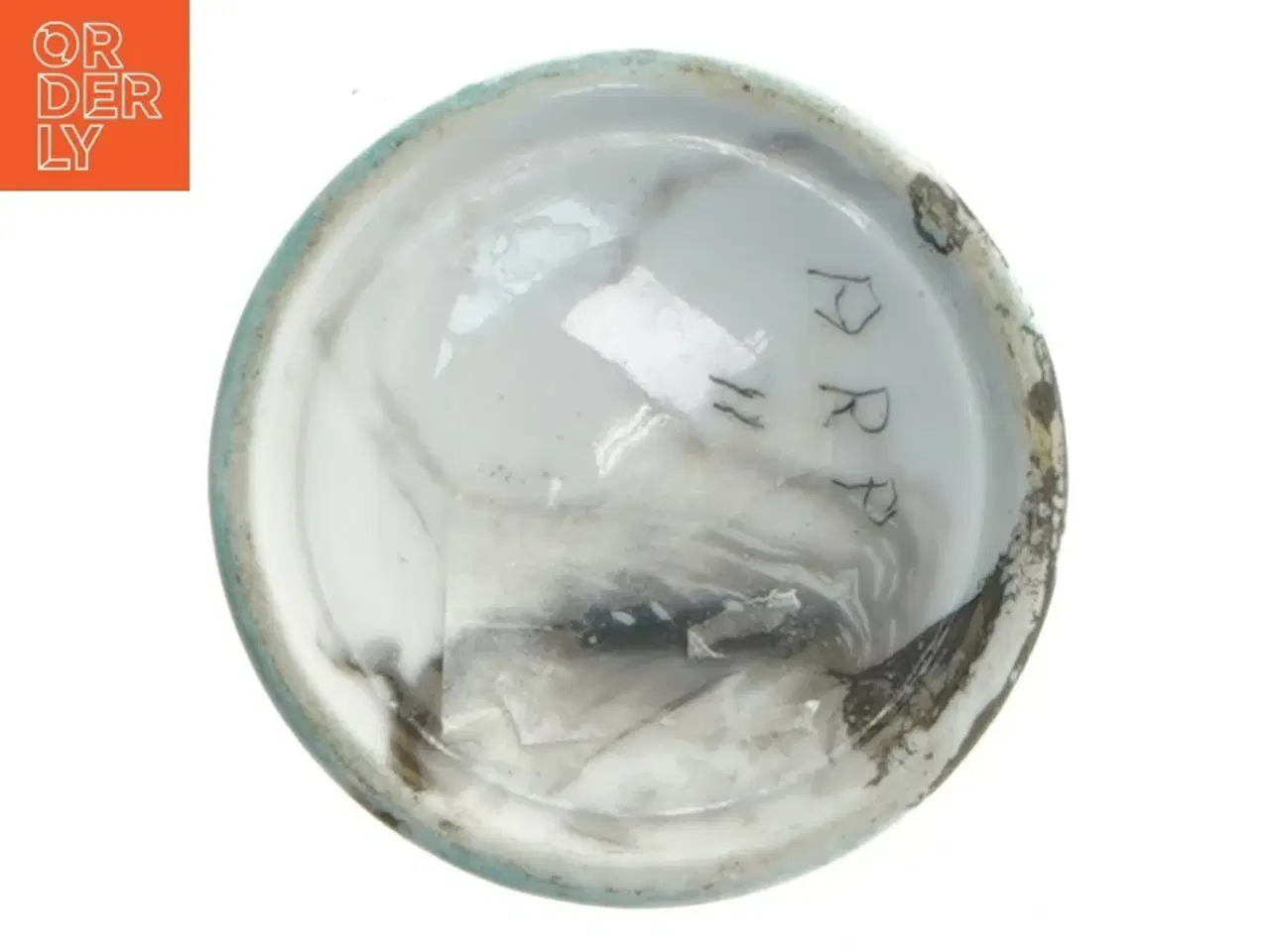 Billede 2 - Keramisk vase (str. Ø. 4 cm længde. 13 cm)
