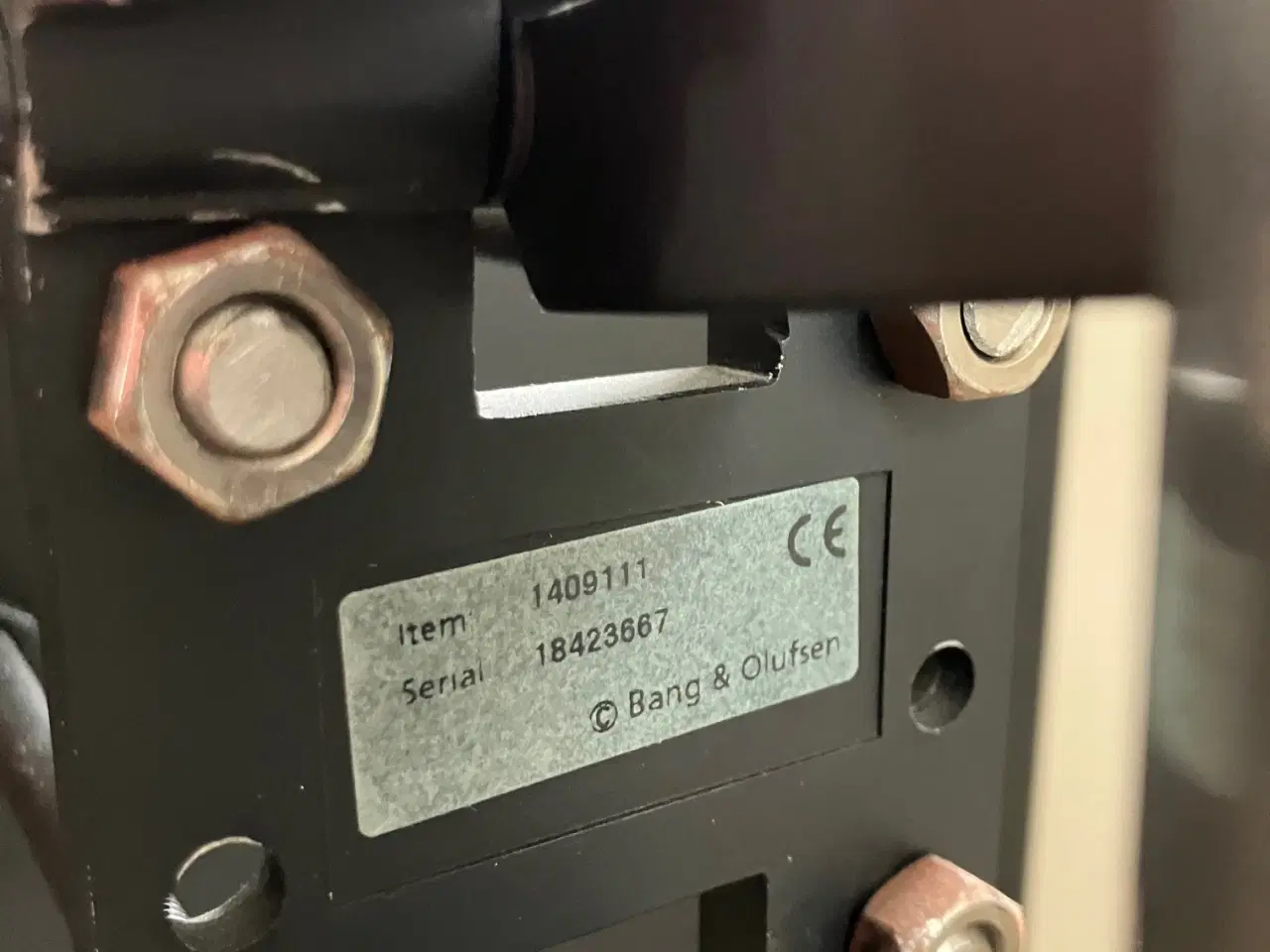 Billede 2 - B&O TV holder med højttaler