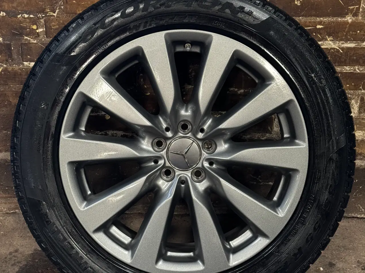 Billede 1 - 19" Originale vinterhjul til Mercedes GLC RUN FLAT