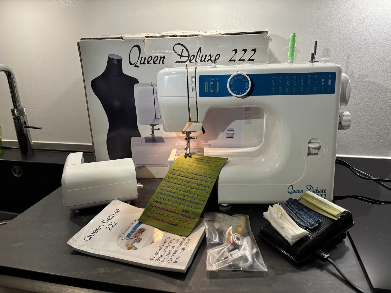 Billede 1 -  Queen de luxe 22 symaskine 