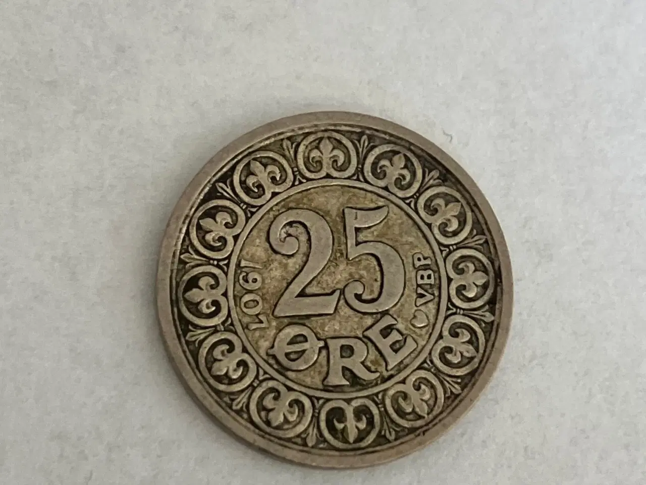 Billede 1 - 25 øre 1907