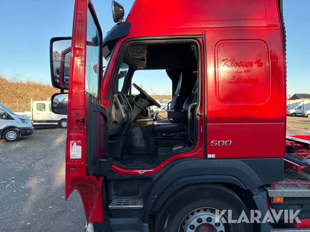 Billede 9 - Lastbil Volvo FM 500 med 28 tons wirehejs