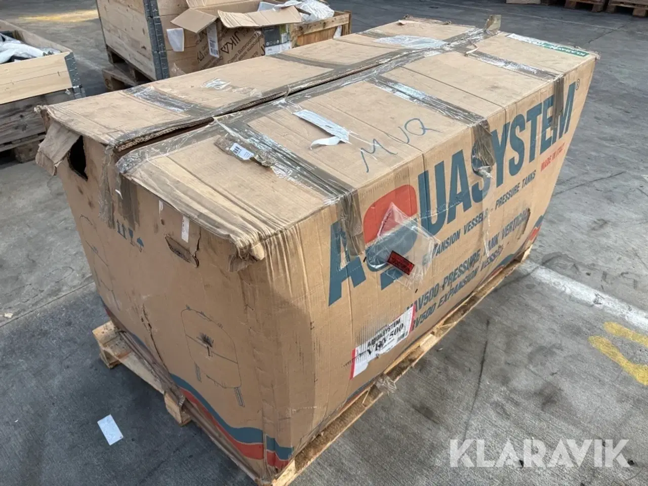 Billede 3 - Trykekspansionsbeholder Aquasystem VRV 500 liter