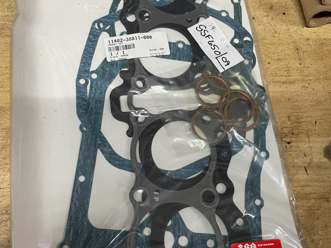 Billede 2 - pakninger til forskellige japaner cykler 