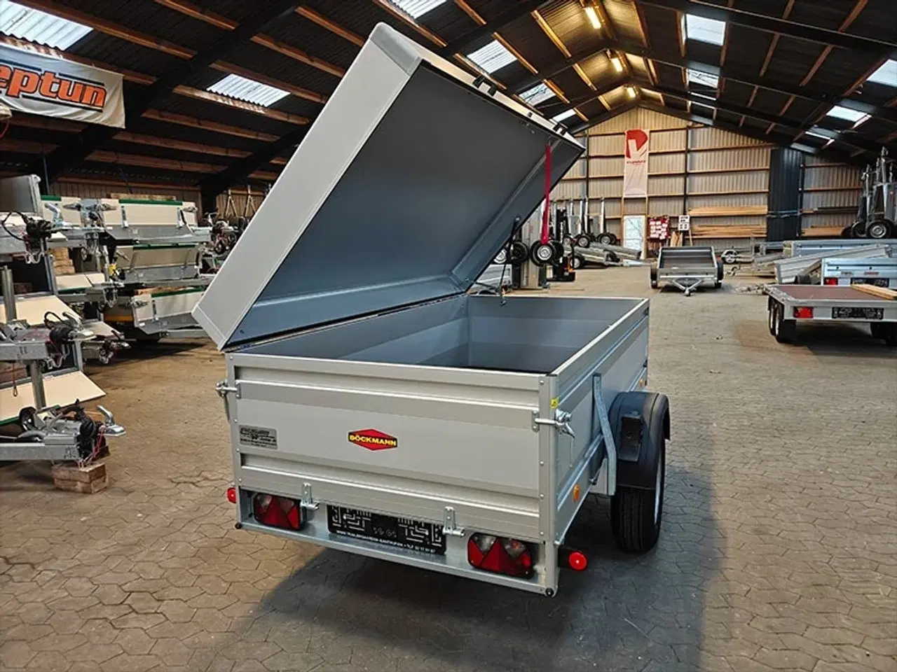 Billede 6 - Böckmann TL-AL 2513/135 DB - Ladtrailer med Hardtop