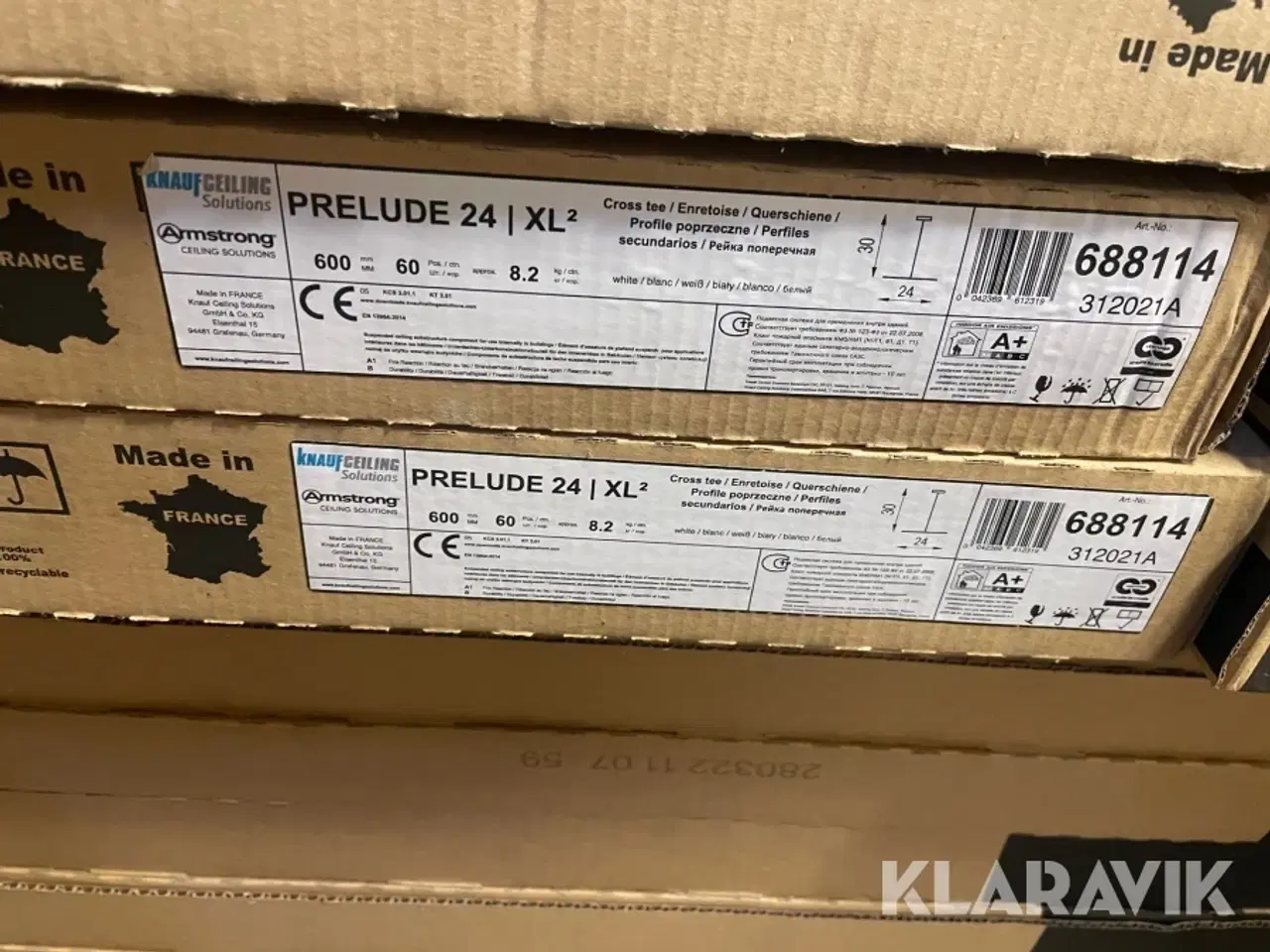 Billede 10 - Tværprofiler Knauf Ceiling Solutions Armstrong